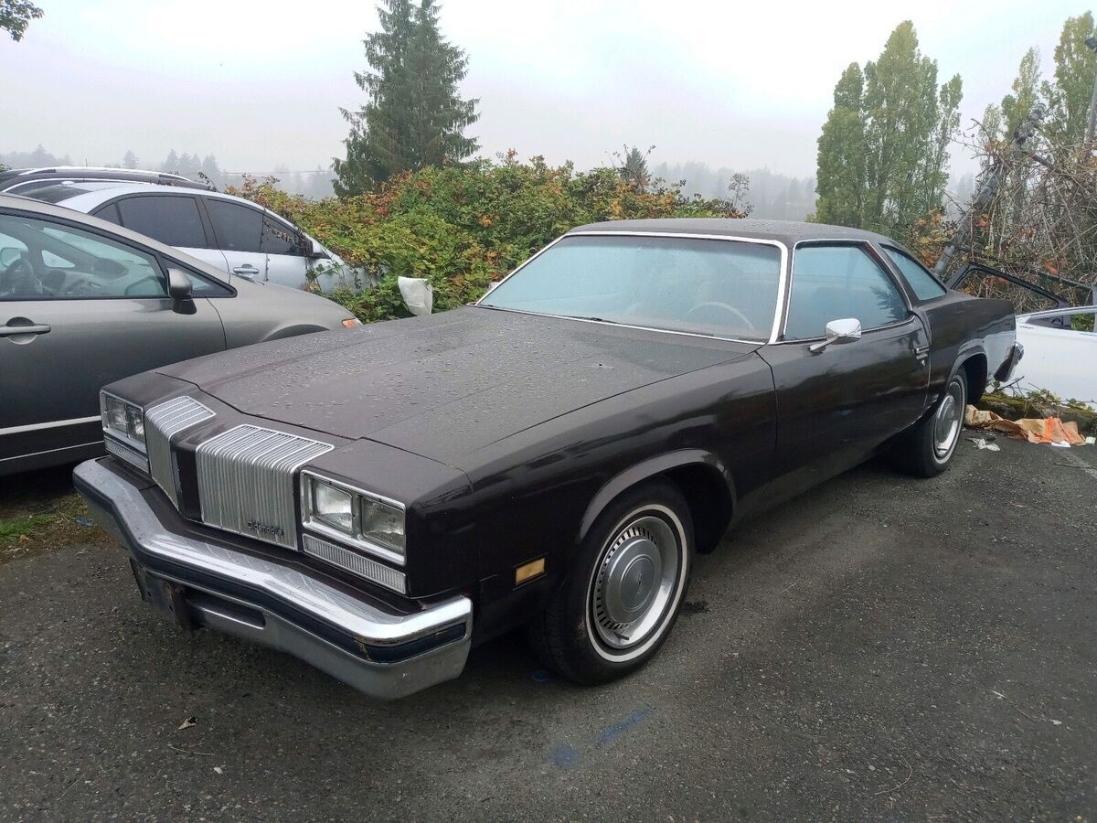 1976 oldsmobile cutlass coupe brown rwd automatic s