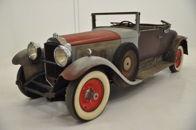 1930 packard 740 custom eight roadster needs restoration