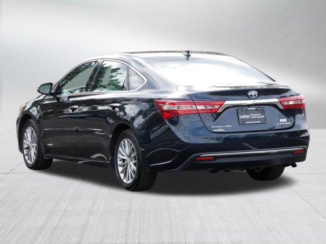 2018 toyota avalon hybrid limited