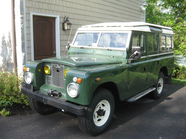 1971 land rover 109 -l l a- station wagon