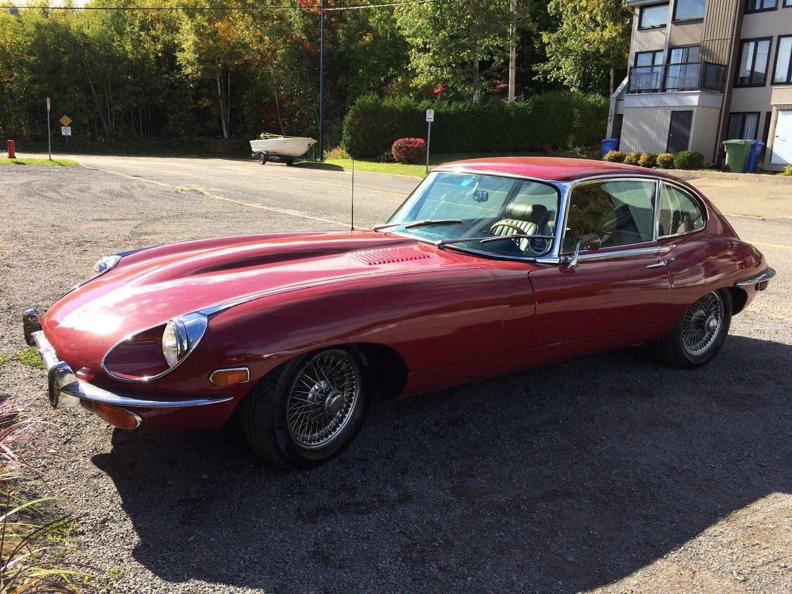 1969 jaguar e-type regency red coupe
