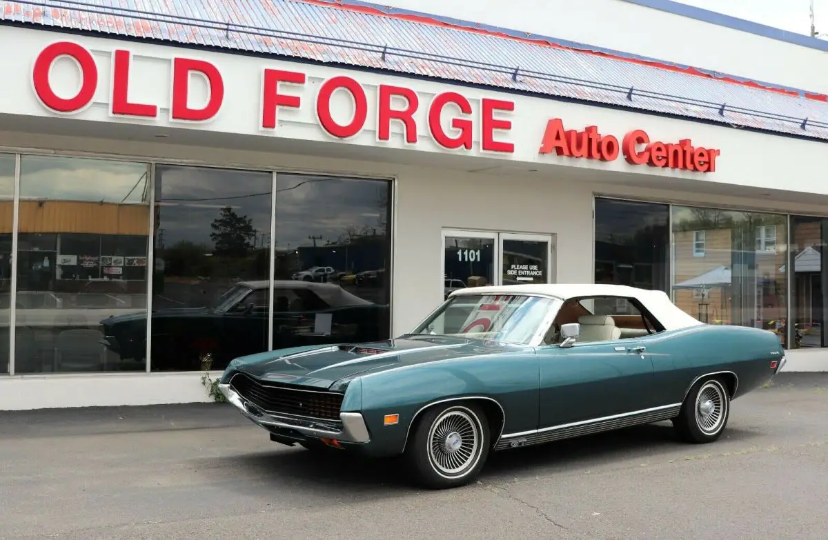 71 torino gt convertible low miles modern interpretation of a classic 351 v8
