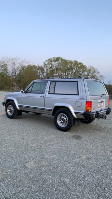 1987 jeep cherokee suv grey 4wd automatic laredo
