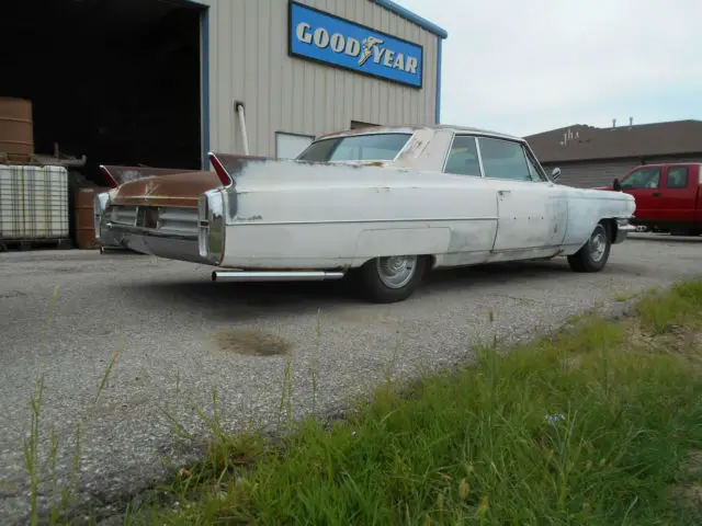 1963 cadillac coupe deville barn find, project, rat rod,great bones!!!!