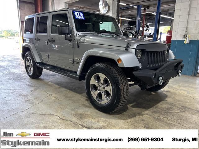 2016 jeep wrangler unlimited sahara