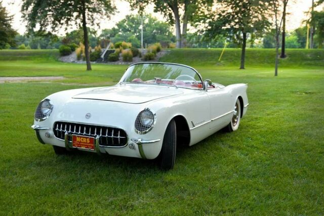 1954 chevrolet corvette convertible * 2018 ncrs top flight regional - 98.2% *