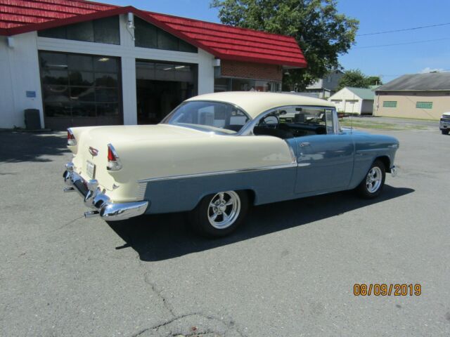 stunning 55 bel-air/350 crate w/350 turbo-original colors-original interior-nice