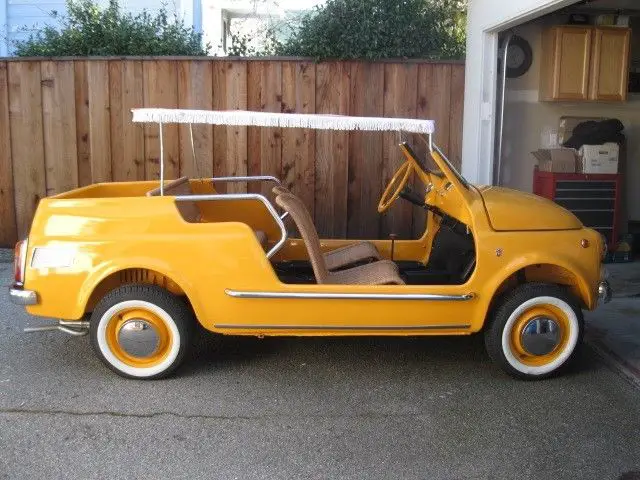 1971 fiat 500 giardiniera jolly - incredbile shape - recent restoration