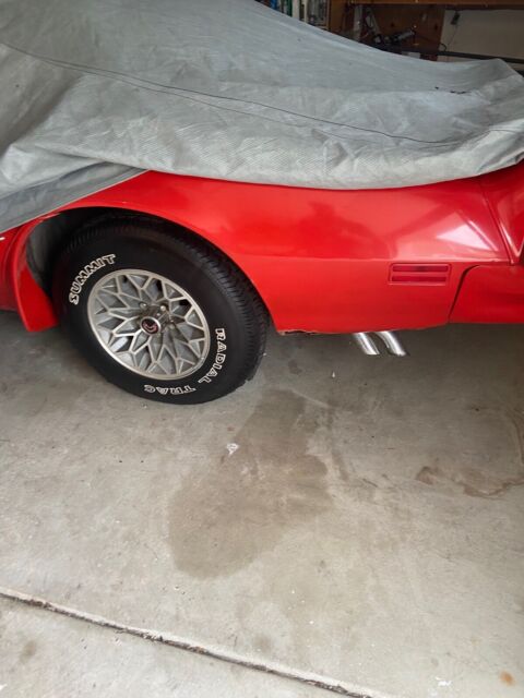 1977 pontiac trans am red rwd automatic