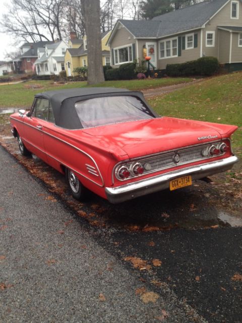 1963 mercury comet convertible low reserve super rare