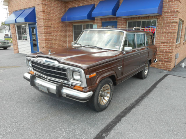 1986 jeep wagoneer limited