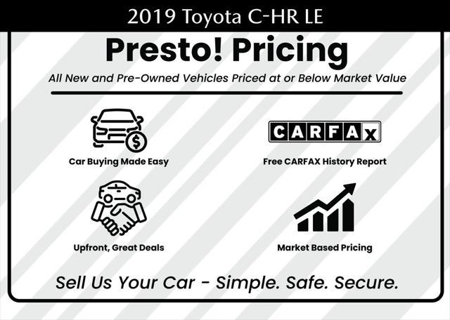 2019 toyota c-hr le