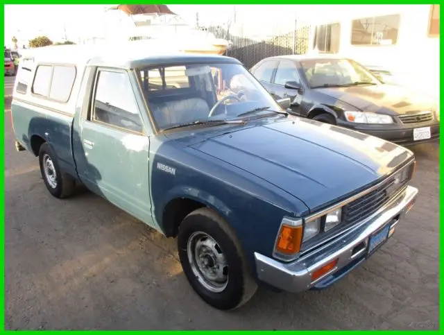 c 1986 nissan truck dlx used 2.4l i4 8v manual no reserve