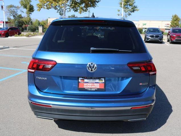 2018 volkswagen tiguan 2.0t se 4motion