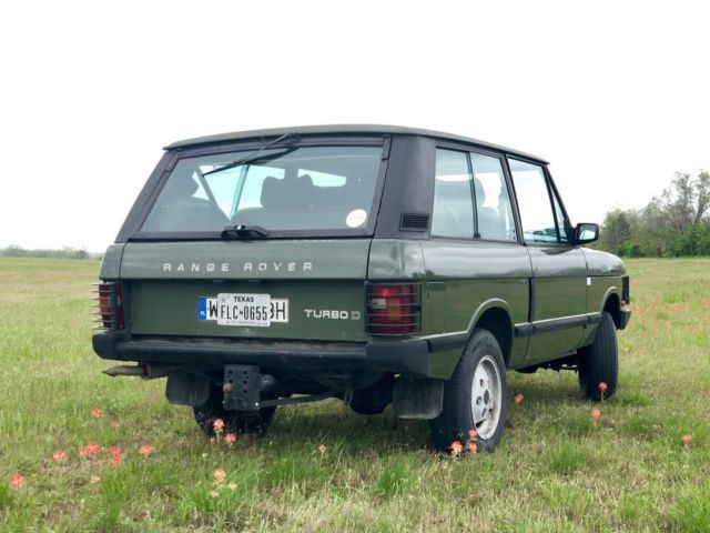 turbo diesel range rover classic 2 door