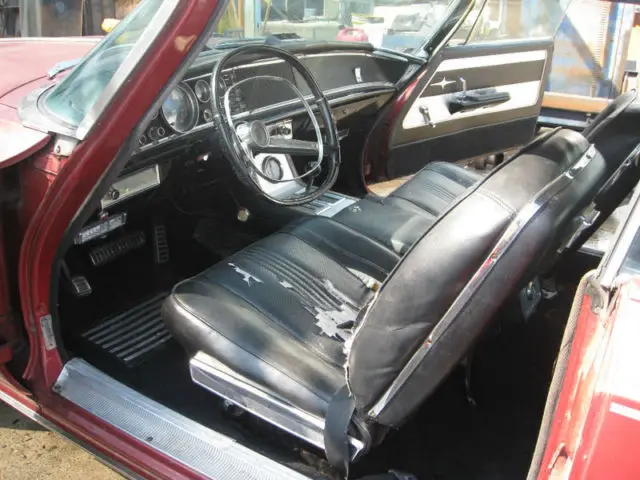 1964 chrysler 300 k letter car 413 4bl maroon / black interior california car