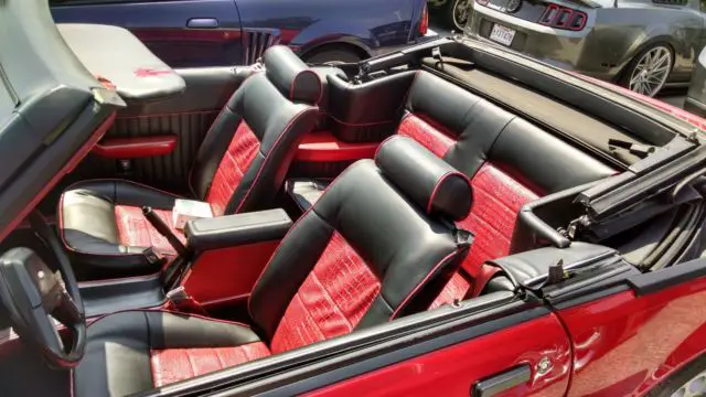 1984 ford mustang convertible 460 v8 engine
