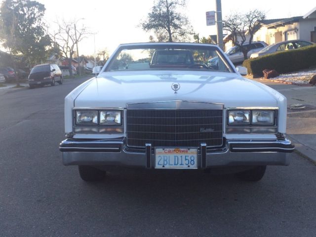 1984 cadillac eldorado biarritz factory convertible ca car no rust 1985