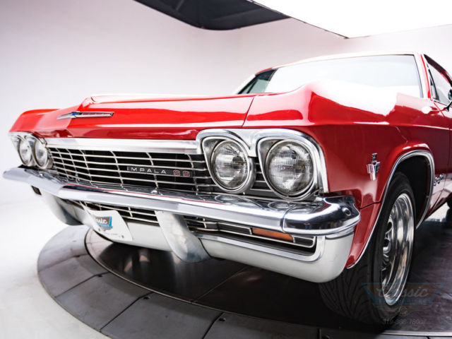 1965 chevrolet impala red