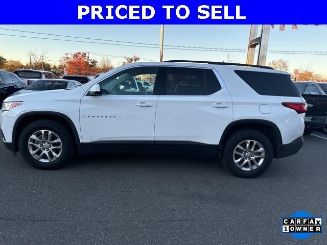 2021 chevrolet traverse lt leather