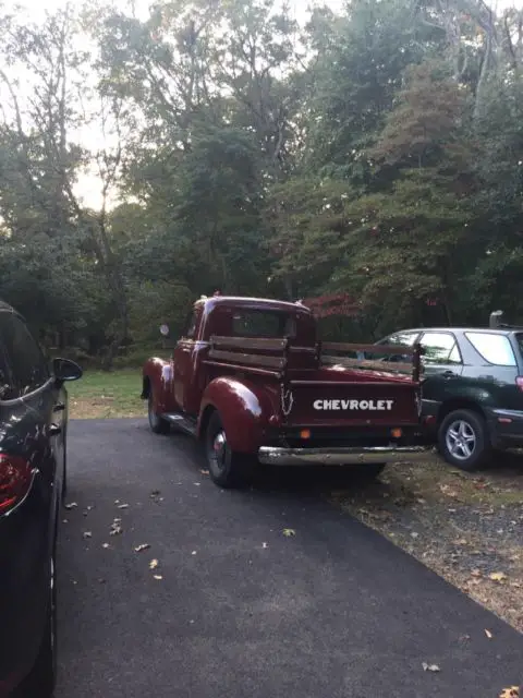 1950 chevrolet 3100 original motor