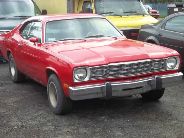 1974 plymouth duster base coupe 2-door 3.2l