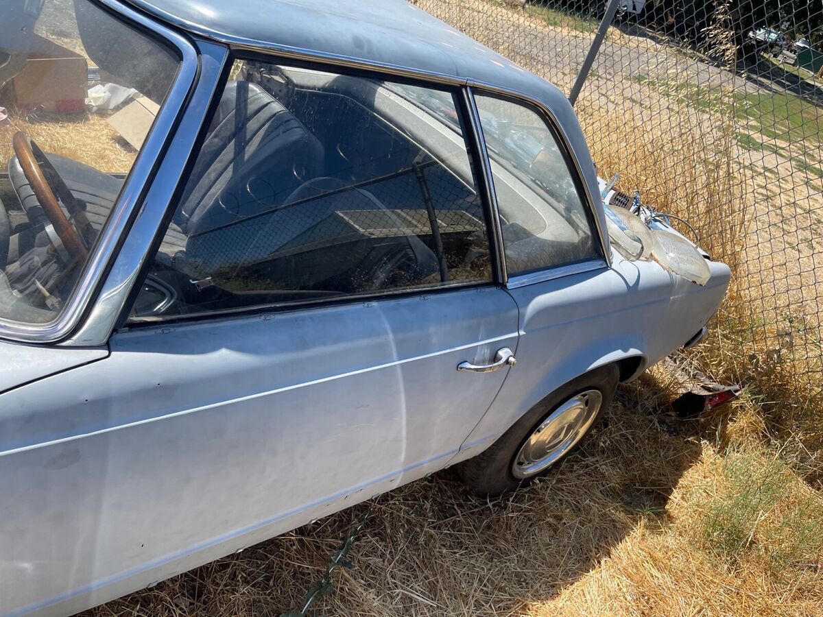 1966 mercedes-benz 230sl w113 pagoda roadster - needs restoration