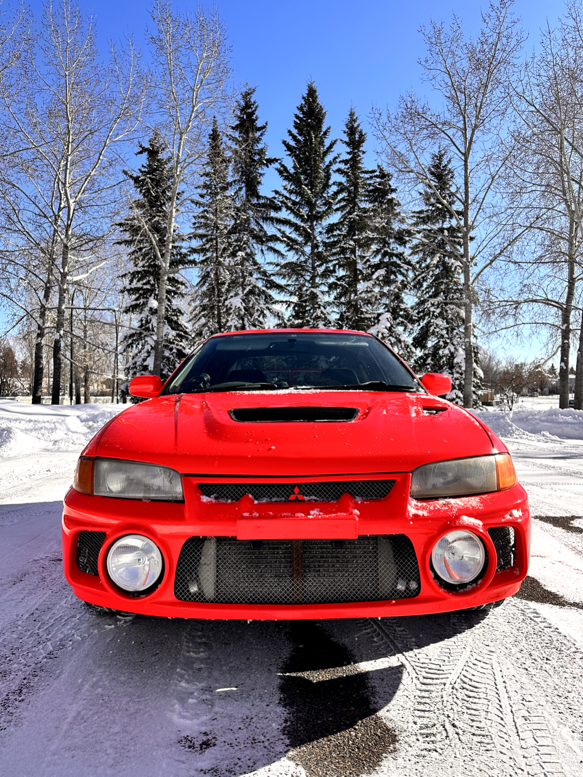 dde lark pink mitsubishi lancer evolution iv