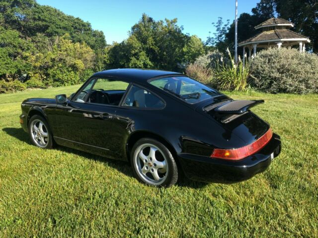 1991 porsche carrera 4 awd 911 / 964 black on black