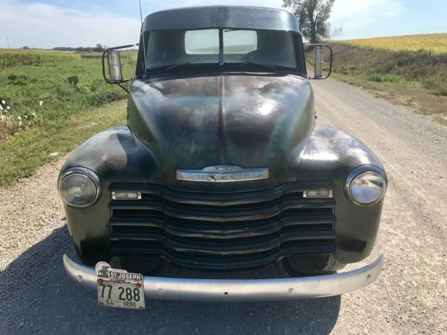 1950 chevy pick up truck running driving original paint! solid video no reserve!