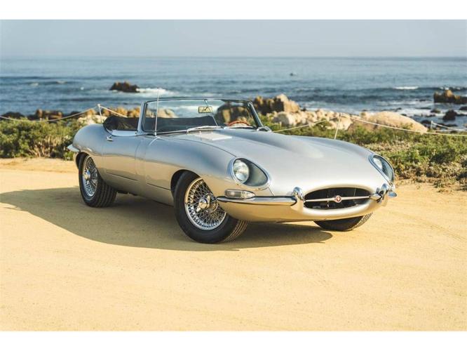 1967 jaguar e-type in bennington, vermont