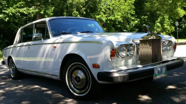 historic 1980 rolls royce silver wraith ii - left hand drive 4-door limousine