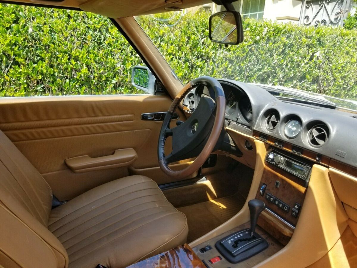 1985 mercedes-benz 380 sl roadster, euro lights and amg package
