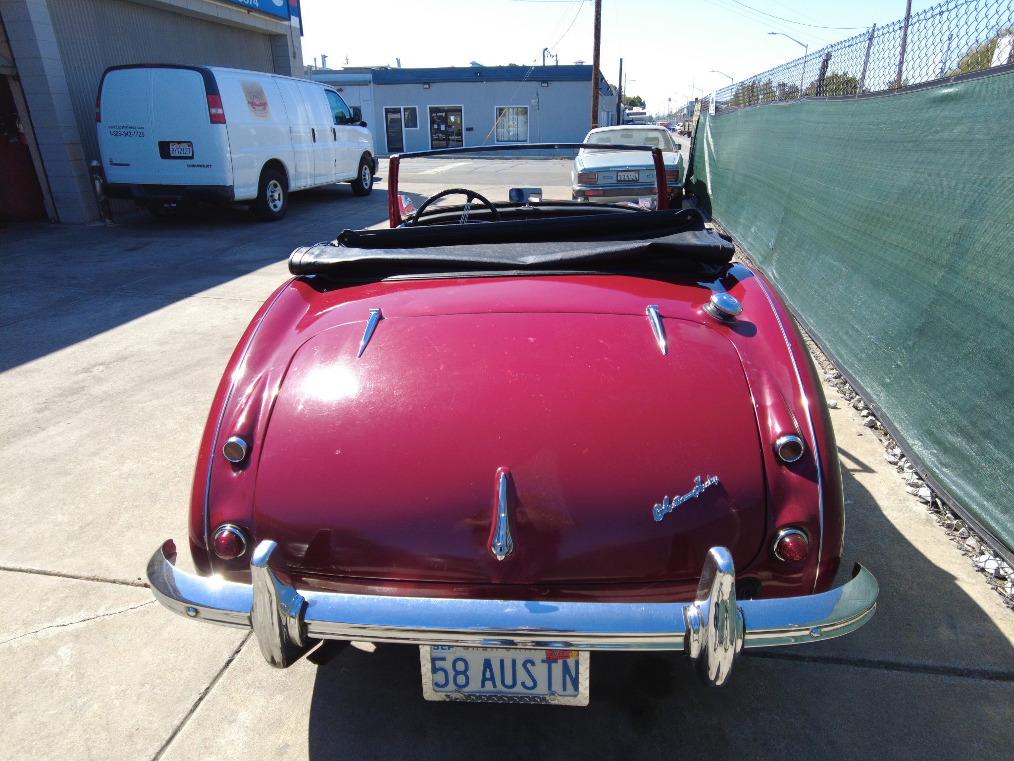 1958 austin-healey 100-6 bn6 roadster