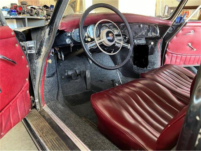 1959 porsche 356 in cadillac, michigan
