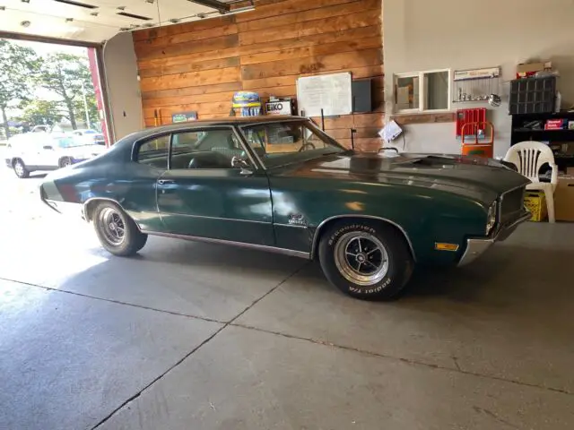 1970 buick gs stage 1 coupe green rwd automatic gs stage 1