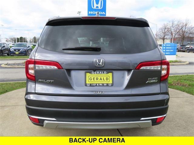 2022 honda pilot awd elite