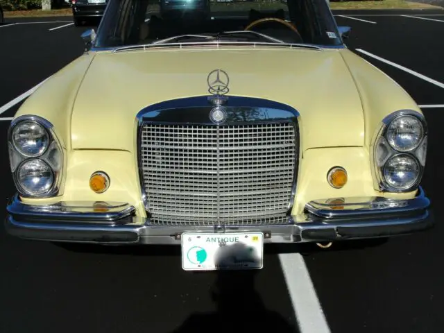 1969 mercedes benz 280 se sedan automatic power windows registered, inspected