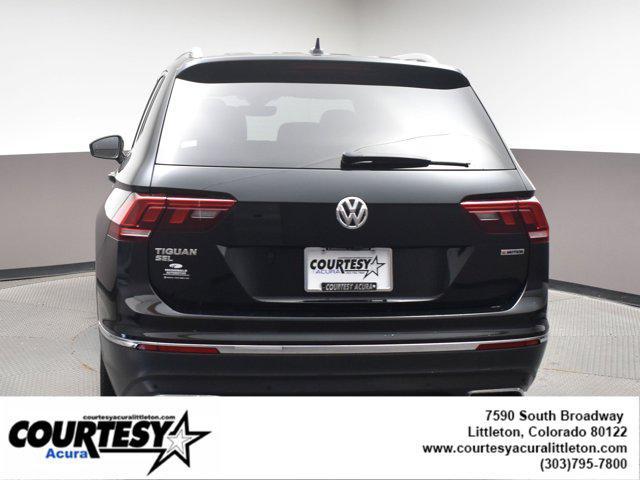 2021 volkswagen tiguan 2.0t sel