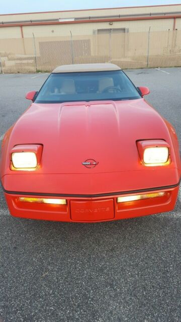 1986 chevrolet corvette convertable