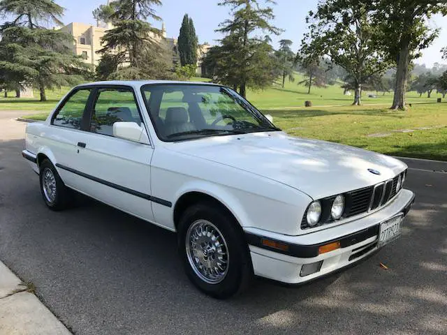 1990 bmw e30 325i coupe alpine white 1 owner clean title