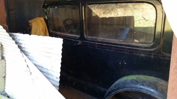 1929 ford model a tudor - barn find - original owner