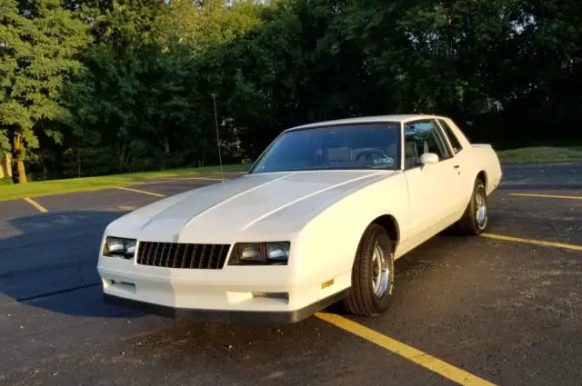 1984 chevrolet monte carlo ss super sport white 305 v8 5.0l