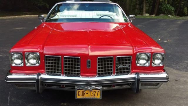 1975 oldsmobile delta 88 royale convertible, low-miles well maintained, garaged