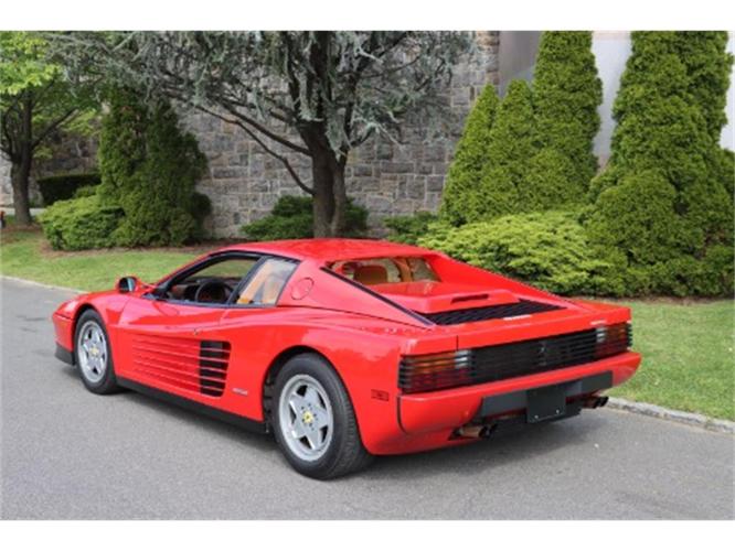 1991 ferrari testarossa in astoria, new york