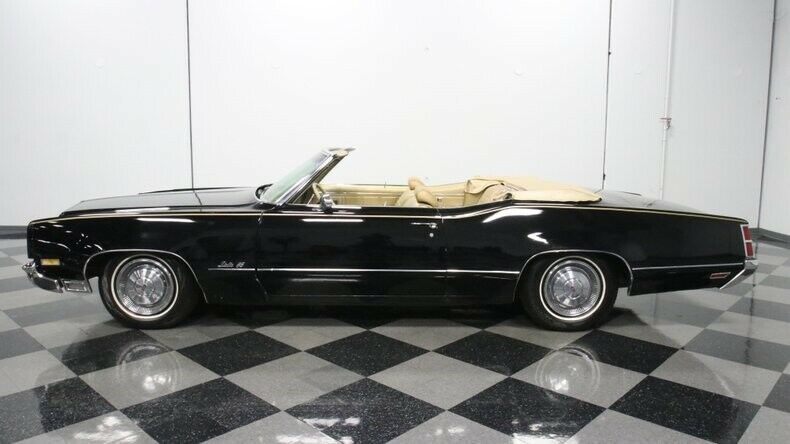 classic vintage chrome delta 88 w33 455 v8 auto transmission convertible black