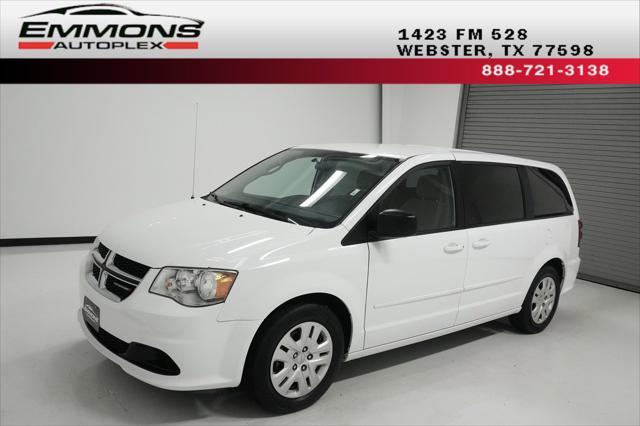2016 dodge grand caravan avp/se