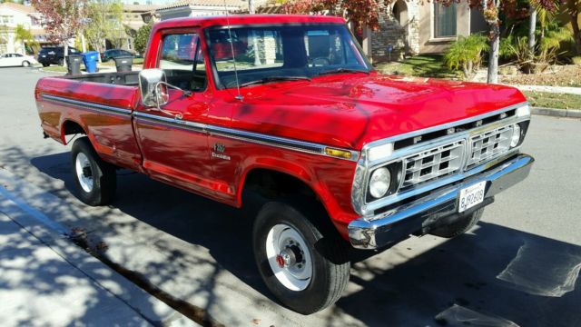 rare 1974 ford f250 4x4 truck