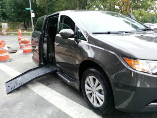 2016 honda odyssey ex-l braun for sale in new york