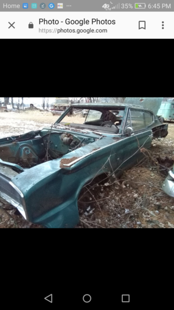 1967 dodge charger parts car